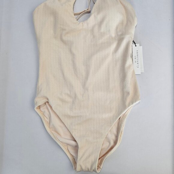 Sanctuary Swim Sandbar Solid One-Shoulder One-Piece - Picture 5 of 11